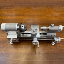 Mini Lathe CNC Adjustable Precision Equipped with 24V Power Supply Metal Lathe