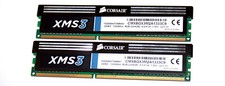 8GB DDR3 RAM (2x4GB) PC3-10600U Non-ECC XMS3 Memory 'Corsair CMX8GX3M2A1333C9'