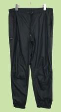 HAGLOFS Pertex Breathable Trousers Men's LARGE Elastic Waist Zipper Side