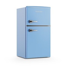 Montpellier MAB2035EPB Blue Retro Undercounter Fridge Freezer