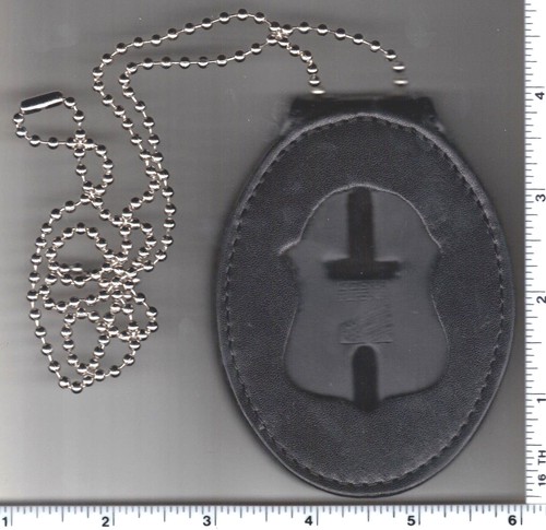 Fbi badge cut out belt - cut-out,