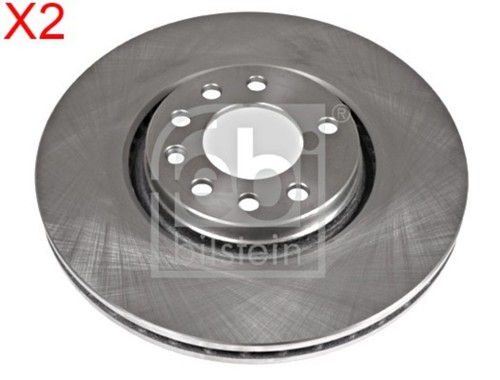 Front brake disc pcs - front,
