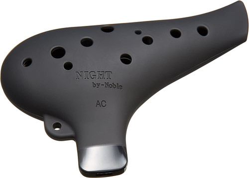 Night noble plastic ocarina - night, by