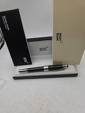 Mont Blanc Special Edition John Kennedy JFK Carbon Fountain Pen.