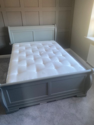 Double sleigh bed - sleigh,