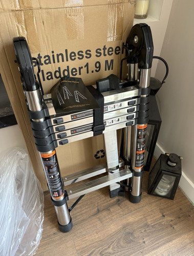 Stainless steel - 1.9m,