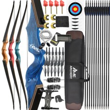60" Longbow Arrow Set 20-60lbs