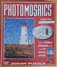 PHOTOMOSAICS "Lighthouse" - 1000 Pcs -  Jigsaw Puzzle 100% COMPLETE