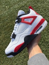 NEW Men’s Nike Air Jordan 4 IV Retro Red Cement Gym Red DH6927-161 Sz 8