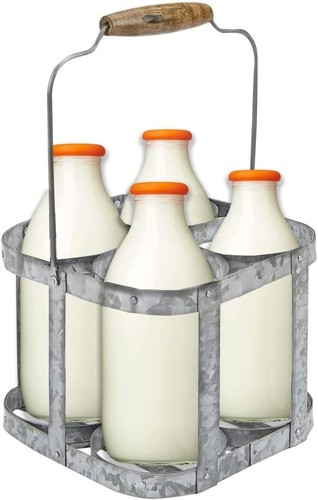 Milk bottle holder heavy - milk,