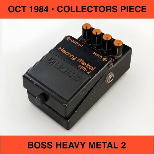 Boss vintage pedal made - hm-2,