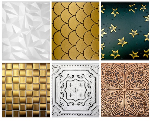Decorative ceiling wall - ceiling, |