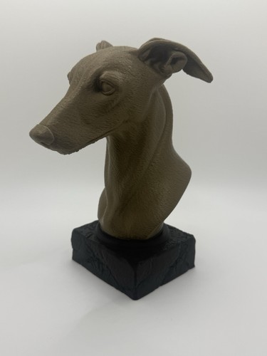 Whippet dog sculpture - whippet,