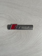 Audi S Line Wing Badge Genuine
