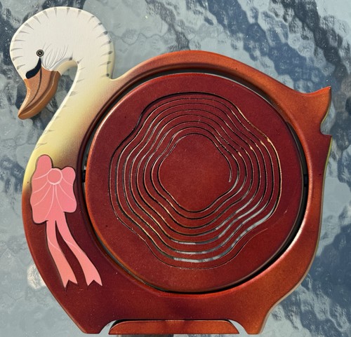 Vintage swan collapsible - vintage,