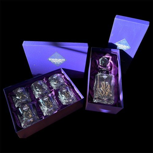 Edinburgh crystal decanter 6 - crystal,