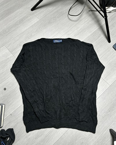 Ralph lauren black knit size - ralph,