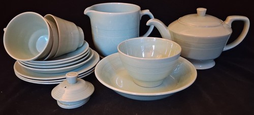 Vintage woods ware beryl green - vintage,