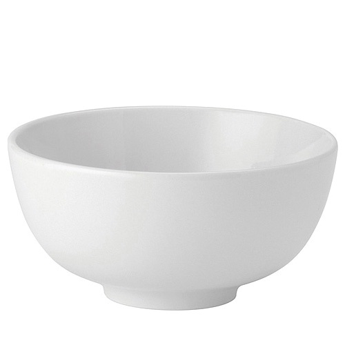 Rice bowls pure white - bowls, 5",