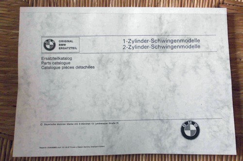 Spare parts catalog bmw - catalog, r