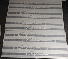 Suzuki Cappuccino Side Logo