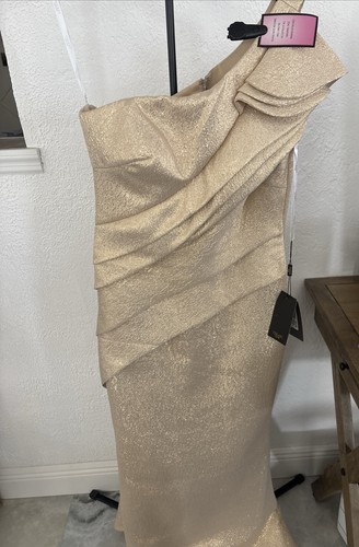 Terani couture one shoulder - couture,