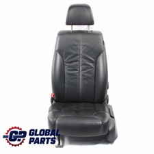 Front Seat Volkswagen Passat B6 Left N/S Leather Black Heated