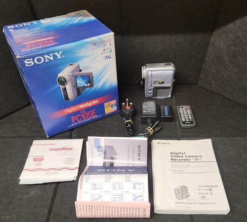Sony handycam dcr - handycam, dcr-pc105e