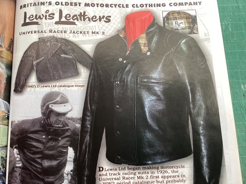 Lewis leathers universal - d,