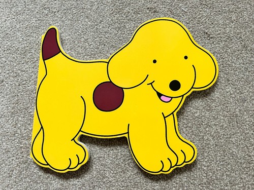 Spot the dog - dog, board