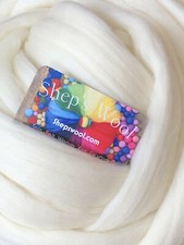 Wool Roving, 8 lbs wool roving