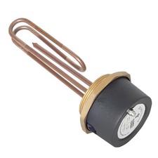 Copper 11" Immersion Heater & Thermostat - FREE Next-Day Delivery