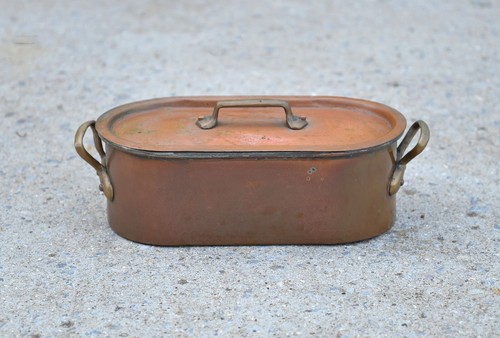 Old copper fish - copper, with