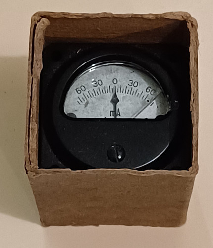 Very small vintage meter - very,