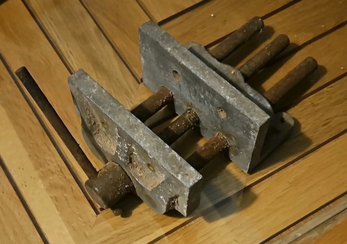 Vintage carpenter bench - vintage, carpenter’s