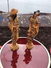 vintage resin chinese figures