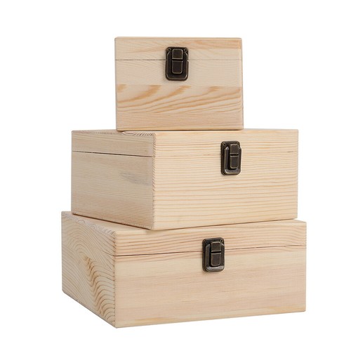 Large natural plain wooden - natural,