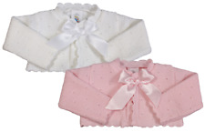 Baby girl bolero cardigan BOW