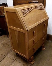 1930s JArt Deco entique Oak