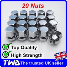 20 x ALLOY WHEEL NUTS - LAND ROVER FREELANDER 2 (COMPATIBLE FIT) LUG STUD [20E]