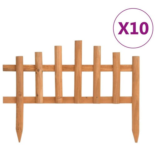 Garden fence panels lawn - 10,