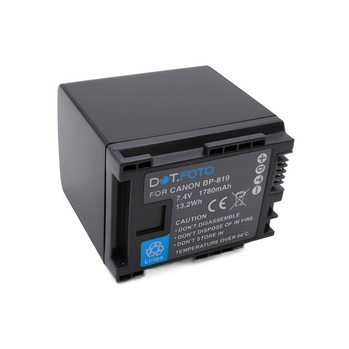 819 battery for - bp-819, canon