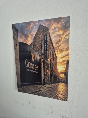Guinness metal tin - metal, sign