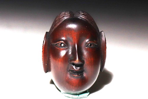 Japan antique netsuke wood - japan,