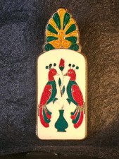 Vintage Cloisonné Brass