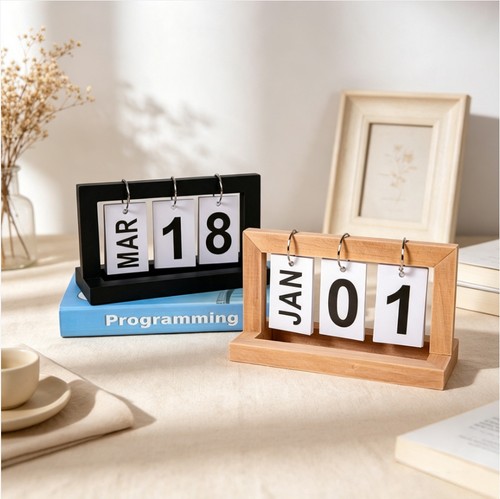 Flip block calendar - block,