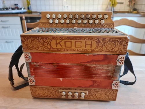 Postwar hohner accordion chef - postwar,