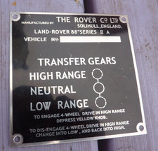 Land Rover Series 11A 2A 88"