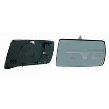 TYC MIRROR GLASS WITH PAD LEFT