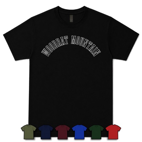 Woodrat mountain shirt retro - woodrat,